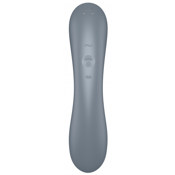 Estimulador de clítoris Curvy Trinity 1 Satisfyer Gris