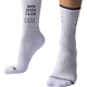 BIG DICK CLUB white socks with black trim