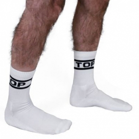 Mr B - Mister B TOP Calcetines Blancos x2 Pares