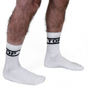 Mr B - Mister B TOP Calcetines Blancos x2 Pares