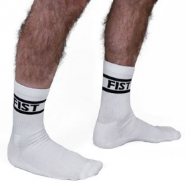 Mr B - Mister B Chaussettes blanches FIST x2 Paires