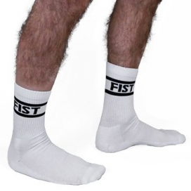 Mr B - Mister B Mister B Crew Socks Fist 2-Pack White