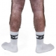 Mister B Crew Socks Pig 2-Pack White