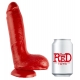 FLASHYDICK 18 x 5cm Rosso