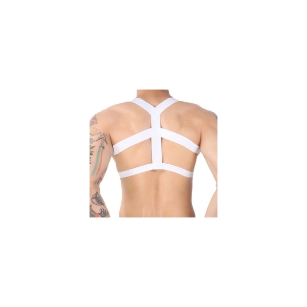 Multi Band elastic harness White