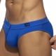 Allover Zip swim trunks Blue