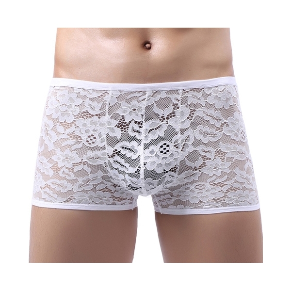 Joao Lace Boxer Brief Branco