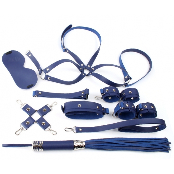 Napa Bondage Kit - 10 pcs Blue