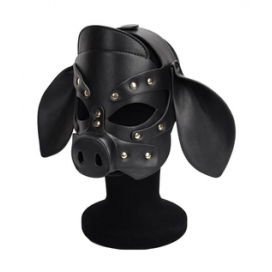 Kinky Puppy Pig Grox Maske Schwarz