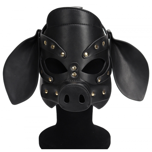 Máscara Pig Grox Negra