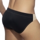 Bicolor Swim Briefs Beige-Black