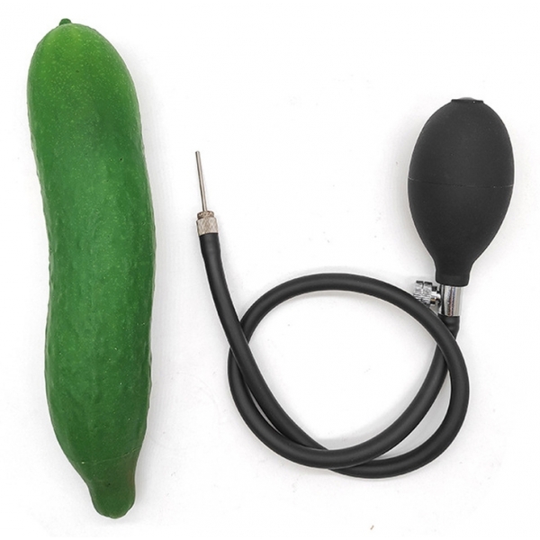 Inflatable dildo Cucumber 18 x 3.5cm