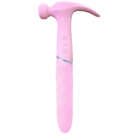 Sweet Hammer vibrating dildo 17 x 4cm Pink