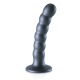 Plug Beaded G-Spot S 13 x 2,5 cm Grigio