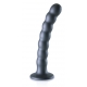 Plug Beaded G-Spot M 16.5 x 2.5cm Grey