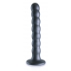 Plug Beaded G-Spot M 16.5 x 2.5cm Grey