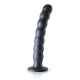 Plug Beaded G-Spot L 20.5 x 3.2cm Grey