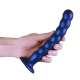 Plug Beaded G-Spot L 20,5 x 3,2 cm Blu