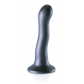 Ouch! Plug Curvy G-Spot 17 x 3,5 cm Grigio