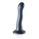 Plug Curvy G-Spot 17 x 3,5 cm Grigio