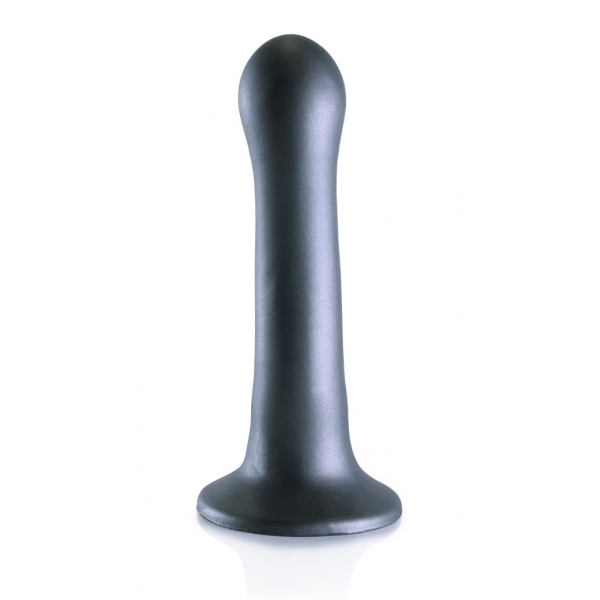 Plug Curvy G-Spot 17 x 3,5 cm Grigio