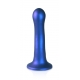 Plug en silicone CURVY G-SPOT 17 x 3.5cm Bleu