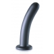 Plug Smooth G-Spot L 17 x 3.5cm Grau