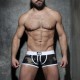 Jock Boxer Camo Stripe Fetish White