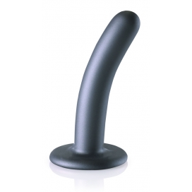 Ouch! Plug en silicone SMOOTH G-SPOT S 12 x 2.4cm Gris