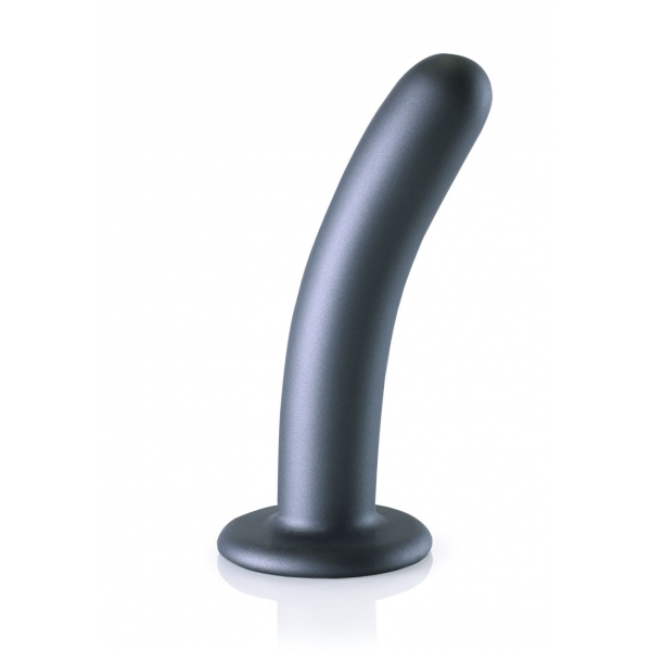 Plug Smooth G-Spot M 14.5 x 3cm Grey