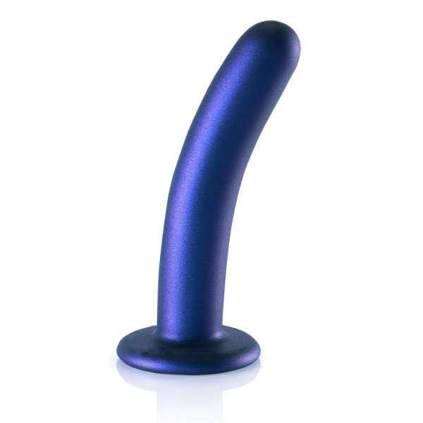 Plug Smooth G-Spot M 14.5 x 3cm Bleu