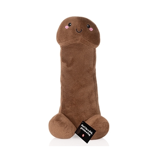 Pene de Peluche 28cm Marrón