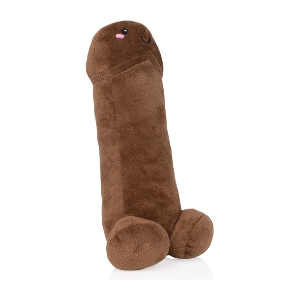 Plüsch Penis 28cm Braun