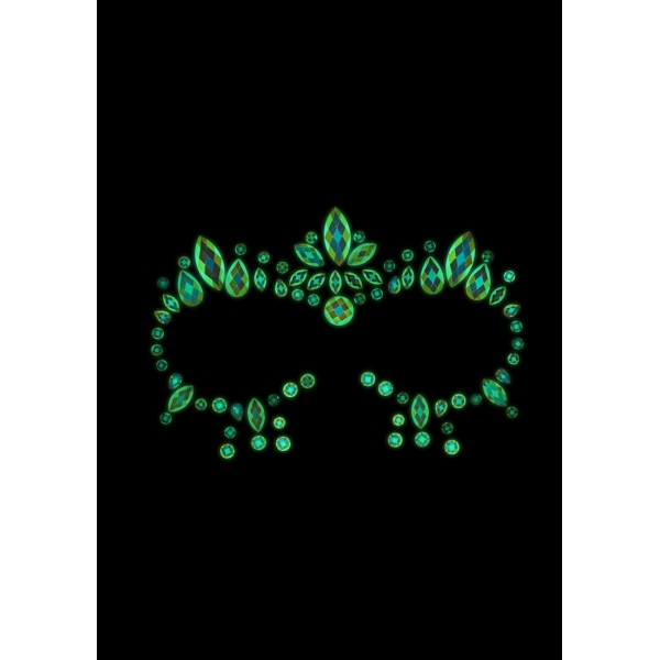 Glow Jewelry strass oogcontour stickers