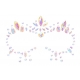 Glow Jewelry strass oogcontour stickers