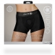 Vibrierende Boxer Strap-On Boxer Schwarz