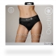 Strap-On High Cut Brief Negro