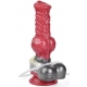 Dildo peloso eiaculatore Wolf Squirt M 21 x 7,5 cm