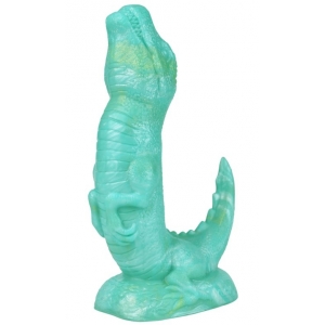 ToppedMonster Consolador Dinosaurio Rapt-Or 17 x 5,3cm Verde