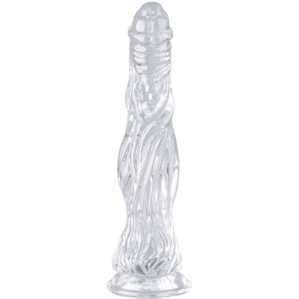 Dildo Monster trasparente Kail M 23 x 6 cm