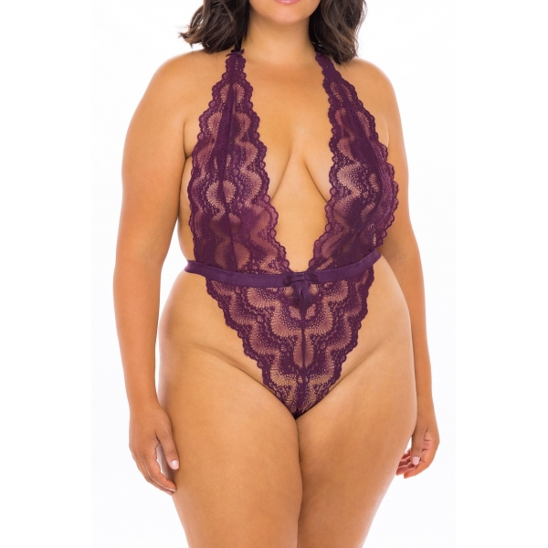 ALESSA Purple Bodysuit grande