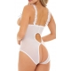 Body in pizzo bianco Ambra