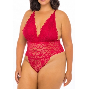 Oh Là Là Chéri Jeana Red Bodysuit grande