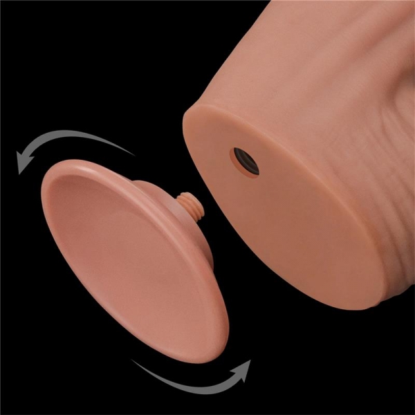 Realistischer Dildo Sliding Skin 23 x 6cm