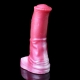 Manicotto per pene Monster Jump 15 x 4,5 cm rosa-bianco