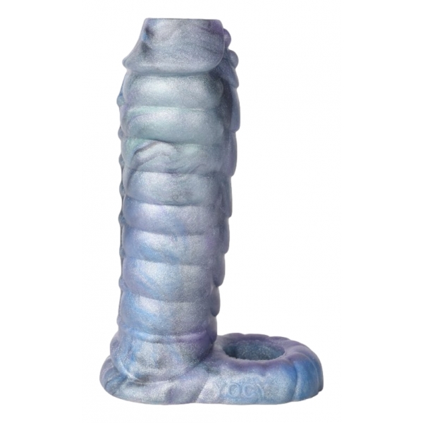 Penismanschette Monster Snaq 13 x 5cm Blau