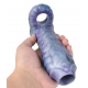 Penismanschette Monster Snaq 13 x 5cm Blau