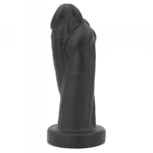 Dreicock Dildo 19 x 8.5cm Schwarz