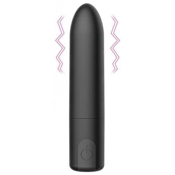 Mini Vibro Happy Zwart