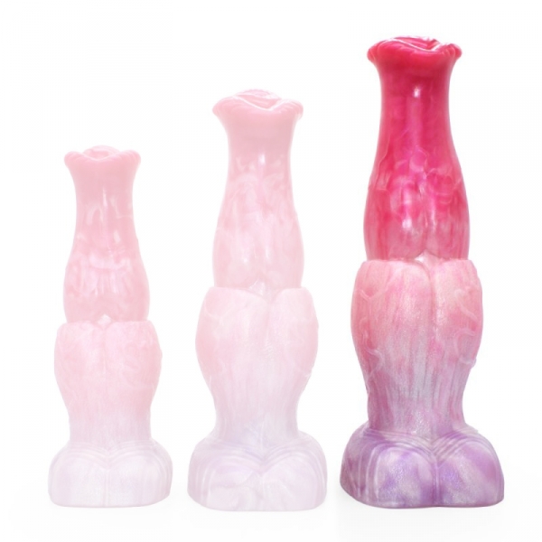 Peachy Colorful Realistic Dildo- 18 L